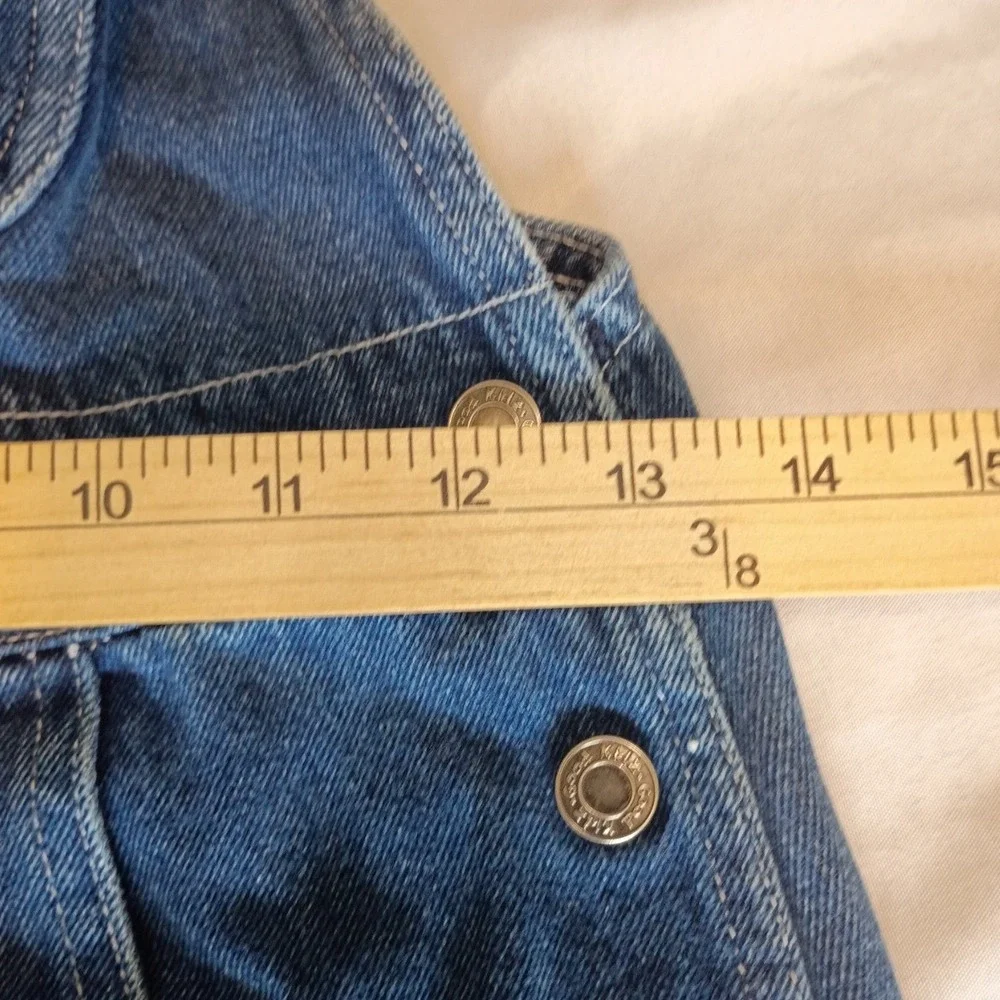 Good Kidz Denim Carpenter Overalls Kids Size S Blue Excellent Bib Dungarees